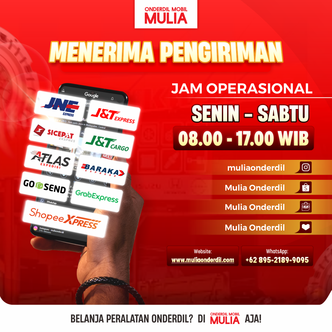 jam operasional mulia onderdil magelang, toko sparepart mobil terpercaya terlengkap termurah